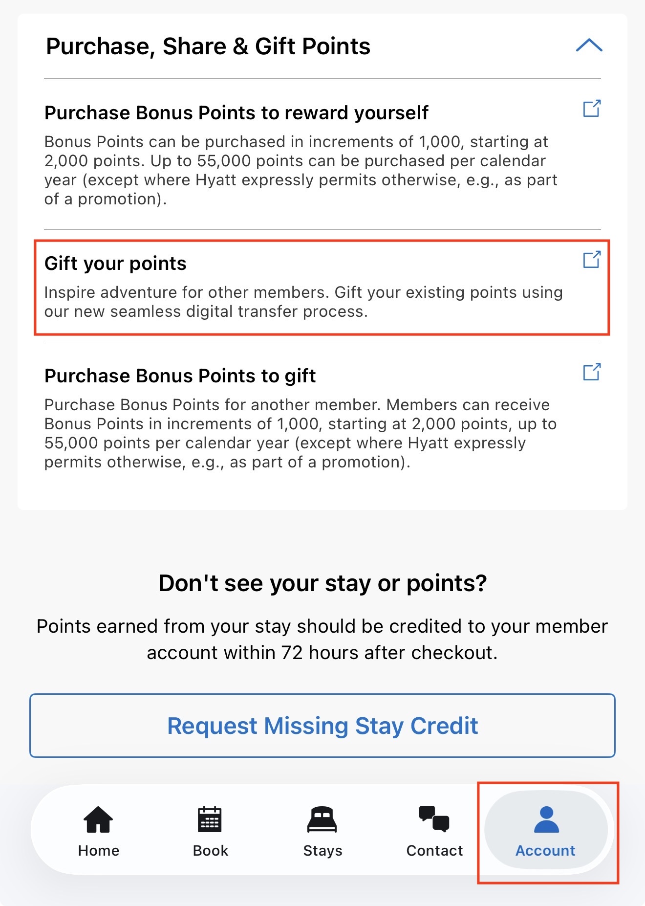 Combine Hyatt Points Digitally